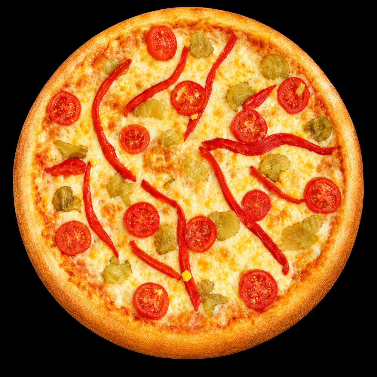 Köz Patlıcanlı Pizza